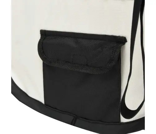 Saliekama Suņu Sētiņa, Ar Somu, Melna, 125X125X61 Cm Vidaxl