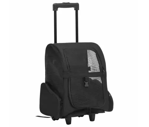 Mājdzīvnieku Ratiņi, Saliekami, Daudzfunkcionāli, Melni Vidaxl