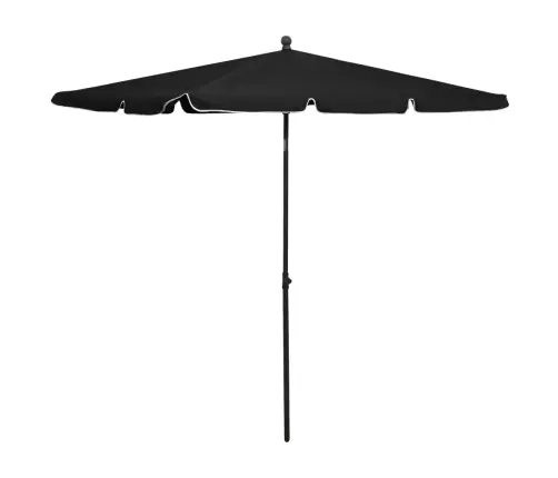 Päikesevari Postiga, 210 X 140 cm Must