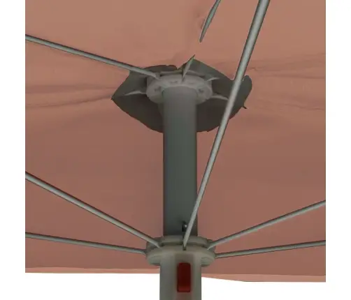 Päikesevari Postiga, Poolümar, 180 X 90 cm Terrakota