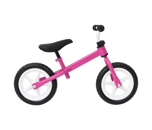Līdzsvara Velosipēds, 9,5 Collu Riteņi, Rozā Vidaxl