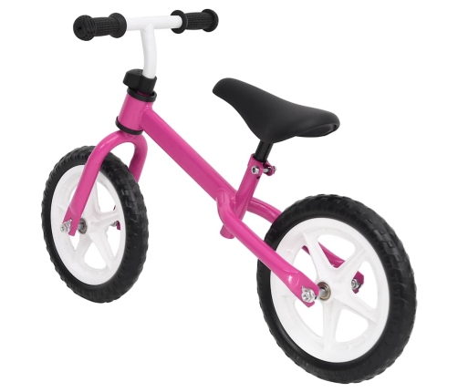 Līdzsvara Velosipēds, 9,5 Collu Riteņi, Rozā Vidaxl
