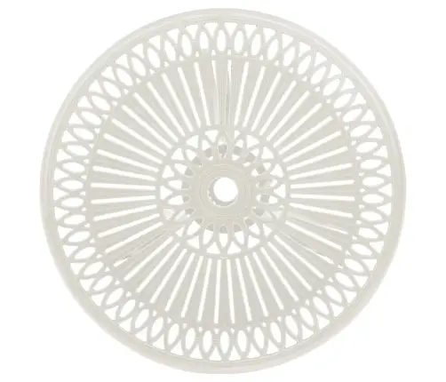 3-Daļīgs Bistro Mēbeļu Komplekts, Liets Alumīnijs, Balts Vidaxl