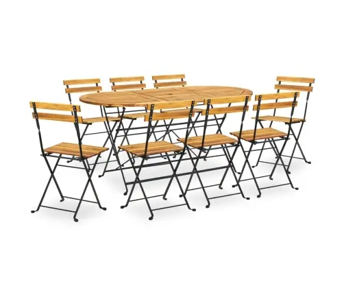 Sulankstomas Lauko Komplektas, 9 Dalių, Akacijos Masyvas