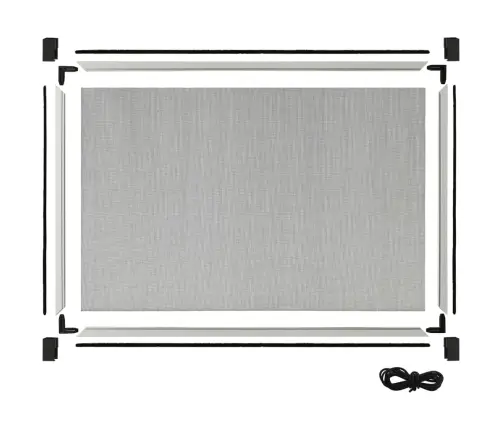 Laiendatav Putukavõrk Aknale, Valge (75–143) X 50 Cm