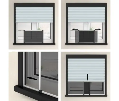 Laiendatav Putukavõrk Aknale, Valge (75–143) X 50 Cm