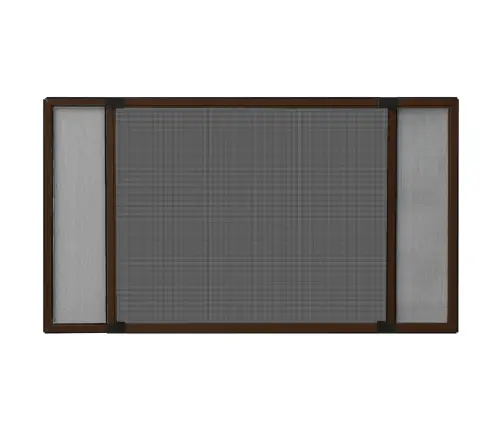 Pagarināms Kukaiņu Siets Logam, Brūns, (100-193)X75 Cm Vidaxl