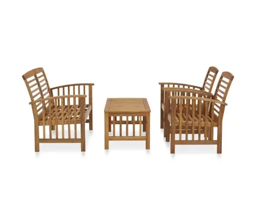 4-Osaline Aiadiivanikomplekt, Akaatsiapuit