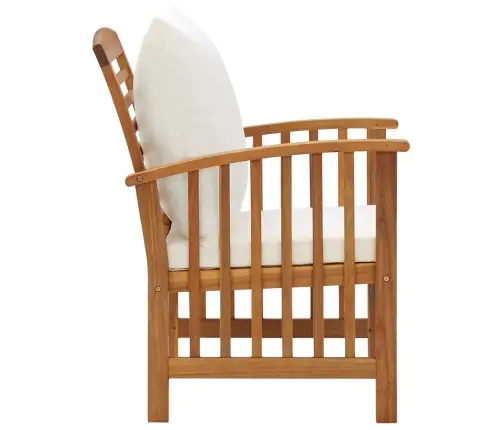 Poilsio Komplektas Su Pagalvėmis, 4 Dalių, Akacijos Masyvas