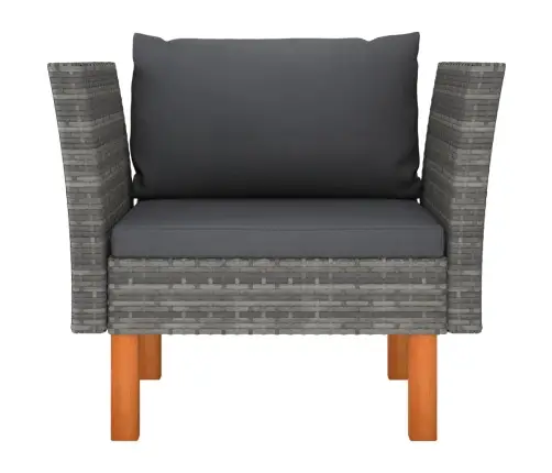 Dārza Dīvāns, Pe Rotangpalma Un Eikalipta Masīvkoks Vidaxl