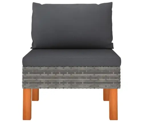 Vidējie Dīvāni, 3 Gab., Pe Rotangpalma Un Eikalipta Masīvkoks Vidaxl Vidējie Dīvāni, 3 Gab., Pe Rotangpalma Un Eikalipta Masīvkoks Vidaxl