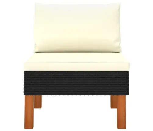 Vidējie Dīvāni, 2 Gab., Pe Rotangpalma Un Eikalipta Masīvkoks Vidaxl