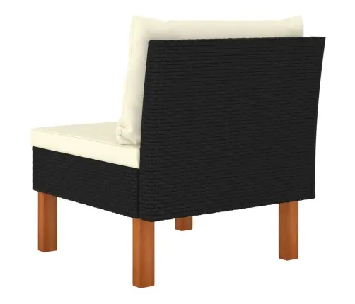 Vidējie Dīvāni, 2 Gab., Pe Rotangpalma Un Eikalipta Masīvkoks Vidaxl