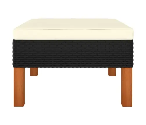 Sodo Baldų Komplektas, 3 Dalių, Poliratanas Ir Eukaliptas Sodo Baldų Komplektas, 3 Dalių, Poliratanas Ir Eukaliptas