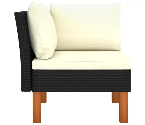 Stūra Dīvāni, 2 Gab., Pe Rotangpalma Un Eikalipta Masīvkoks Vidaxl