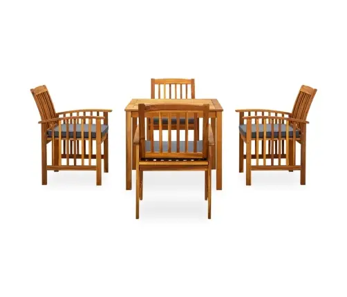 Sodo Valgomojo Komplektas Su Pagalvėlėmis, 5 Dalių, Akacija