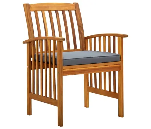 3058093  9 Piece Garden Dining Set With Cushions Solid Acacia Wood (45963+312130+2X312131) Vidaxl