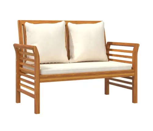 4-Daļīgs Dārza Atpūtas Mēbeļu Komplekts Ar Matračiem, Akācija Vidaxl