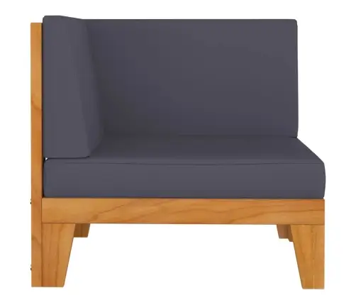 6-Osaline Aiadiivani Komplekt Patjadega, Akaatsiapuit