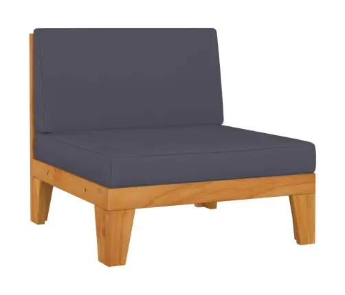 6-Daļīgs Dārza Atpūtas Mēbeļu Komplekts, Akācijas Masīvkoks Vidaxl