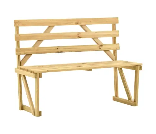 Dārza Sols, 120 Cm, Impregnēts Priedes Koks Vidaxl