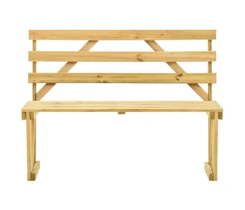 Dārza Sols, 120 Cm, Impregnēts Priedes Koks Vidaxl