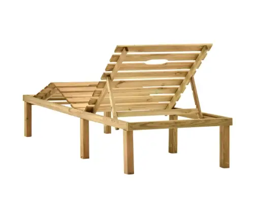 Sodo Saulės Gultas, Impregnuota Pušies Mediena