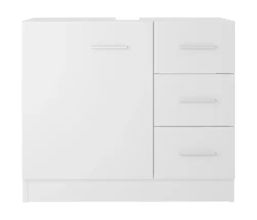 Valamukapp, Valge, 63 X 30 X 54 Cm Tehispuit