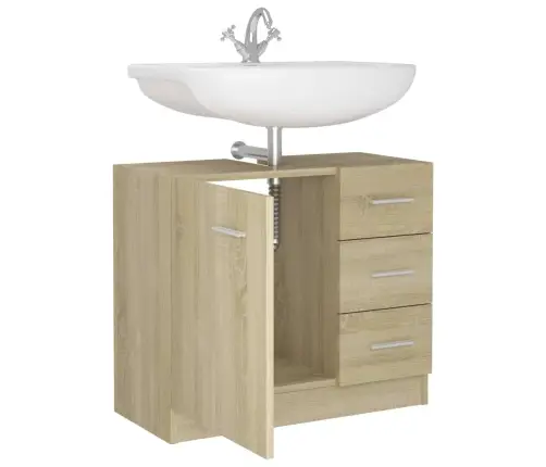 Valamukapp, Sonoma Tamm, 63 X 30 X 54 Cm Tehispuit Valamukapp, Sonoma Tamm, 63 X 30 X 54 Cm Tehispuit