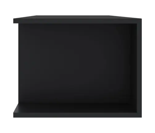 Tv Plaukts Ar Led Lampiņām, 135X39X30 Cm, Melns Vidaxl