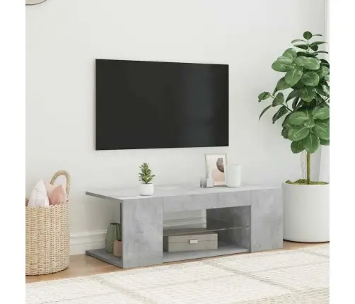 Telerialus Led-Tuledega, Betoonhall, 90 X 39 X 30 Cm