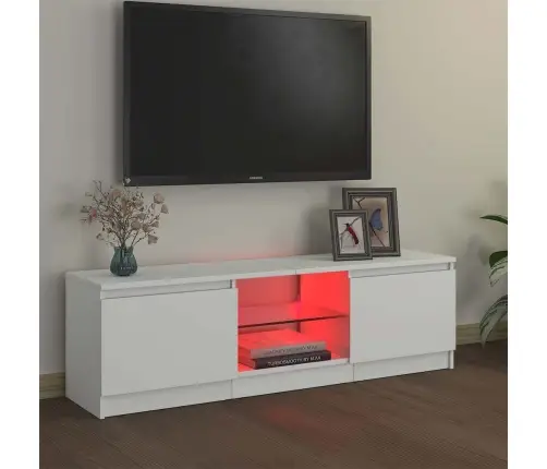 Tv Skapītis Ar Led Lampiņām, 120X30X36 Cm, Balts Vidaxl Tv Skapītis Ar Led Lampiņām, 120X30X36 Cm, Balts Vidaxl