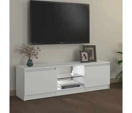 Tv Skapītis Ar Led Lampiņām, 120X30X36 Cm, Balts Vidaxl Tv Skapītis Ar Led Lampiņām, 120X30X36 Cm, Balts Vidaxl