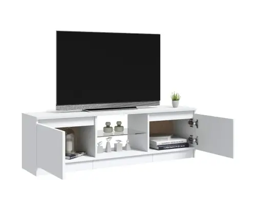 Tv Skapītis Ar Led Lampiņām, 120X30X36 Cm, Balts Vidaxl Tv Skapītis Ar Led Lampiņām, 120X30X36 Cm, Balts Vidaxl