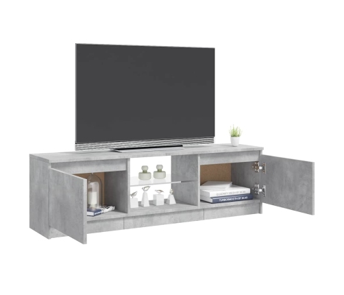 Telerialus Led-Tuledega, Betoonhall, 120 X 30 X 36 Cm