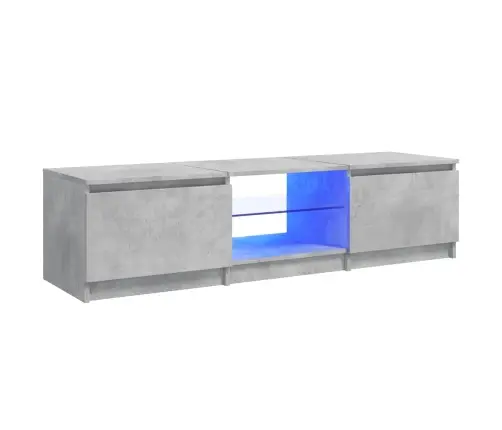 Telerialus Led-Tuledega, Betoonhall, 140 X 40 X 36 Cm