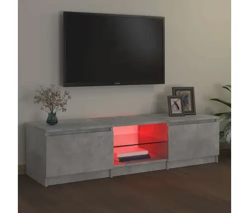 Telerialus Led-Tuledega, Betoonhall, 140 X 40 X 36 Cm