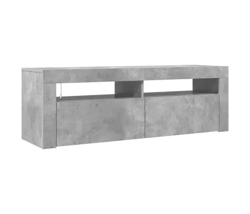 Telerialus Led-Tuledega, Betoonhall, 120 X 35 X 40 Cm