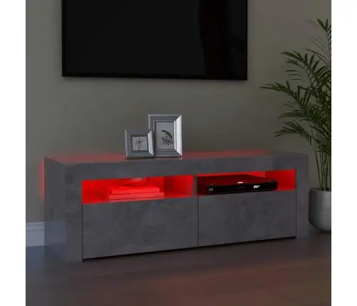 Telerialus Led-Tuledega, Betoonhall, 120 X 35 X 40 Cm