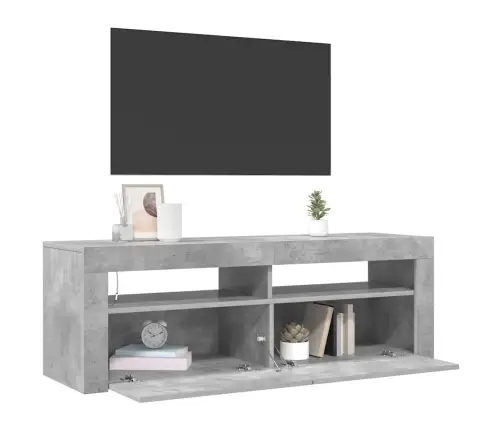 Telerialus Led-Tuledega, Betoonhall, 120 X 35 X 40 Cm