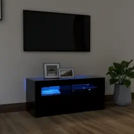 Telerialus Led-Tuledega, Must, 90 X 35 X 40 Cm