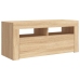 Telerialus Led-Tuledega, Sonoma Tamm, 90 X 35 X 40 Cm