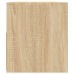 Telerialus Led-Tuledega, Sonoma Tamm, 90 X 35 X 40 Cm