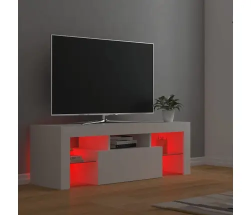 Telerialus Led-Tuledega, Valge, 120 X 35 X 40 Cm