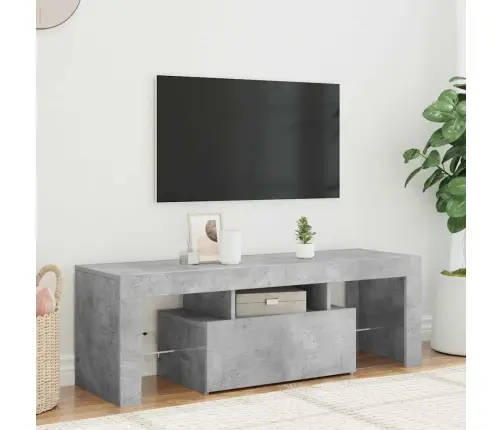 Telerialus Led-Tuledega, Betoonhall, 120 X 35 X 40 Cm Telerialus Led-Tuledega, Betoonhall, 120 X 35 X 40 Cm