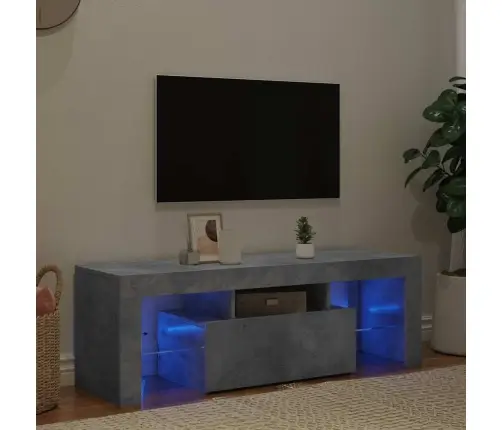 Telerialus Led-Tuledega, Betoonhall, 120 X 35 X 40 Cm Telerialus Led-Tuledega, Betoonhall, 120 X 35 X 40 Cm