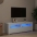 Tv Galdiņš Ar Led Lampiņām, 120X35X40 Cm, Balts Vidaxl
