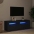 Tv Galdiņš Ar Led Lampiņām, 120X35X40 Cm, Melns Vidaxl