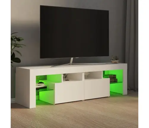 Tv Galdiņš Ar Led Lampiņām, 140X36,5X40 Cm, Balts Vidaxl Tv Galdiņš Ar Led Lampiņām, 140X36,5X40 Cm, Balts Vidaxl