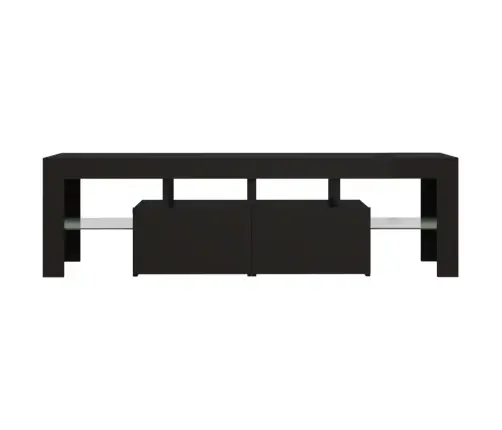 Televizoriaus Spintelė Su Led Apšvietimu, Juoda, 140X36,5X40Cm